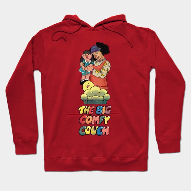 Loonette and Molly (The Big Comfy Couch) Hoodie by daniasdesigns